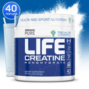 Life Creatine Monohydrate (200г) Life Creatine Monohydrate (200г)